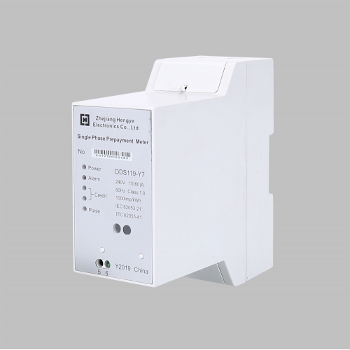 DDS119-Y7型單相預付費表